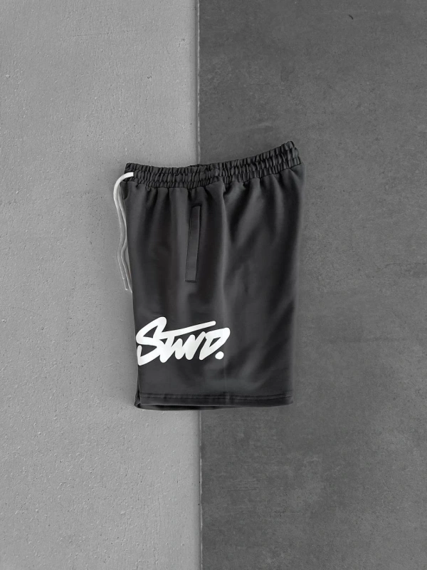 STW BÜYÜK LOGO ŞORT FÜME