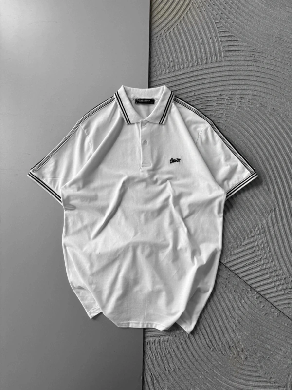 STW POLO YAKA TSHİRT BEYAZ