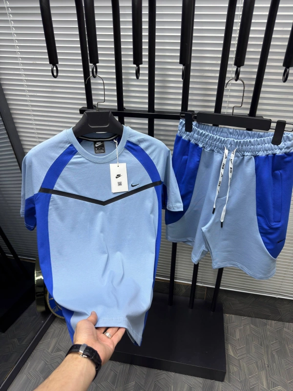 TECH FLEECE YENİ SEZON ŞORTLU TAKIM MAVİ