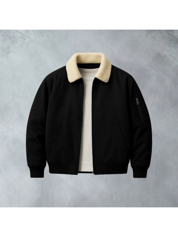 YAKA KÜRK BOMBER CEKET