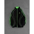 ADDS OVERSİZE HIRKA SİYAH YEŞİL