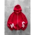 SUPREME OVERSİZE HIRKA KIRMIZI