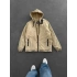KAPÜŞONLU İÇİ PELUŞ MONT KREM