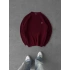 PLO Oversize Triko Örme Kazak Bordo