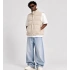 PUFFER YELEK KREM