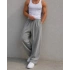 VİSKON KETEN BAGGY PANTOLON GRİ