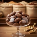 HURCİ SÜTLÜ ÇİKOLATA KAPLI BADEMLİ HURMA 250 GR