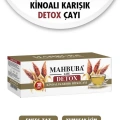 Mahbuba Kinoalı Karışık Detox Diyet Glutensiz Form Bitki Çayı 1 Aylık - ( 30 Kullanım ) Net 60gr