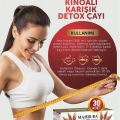Mahbuba Kinoalı Karışık Detox Diyet Glutensiz Form Bitki Çayı 1 Aylık - ( 30 Kullanım ) Net 60gr x 2 Paket