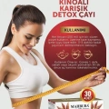 Mahbuba Kinoalı Karışık Detox Diyet Glutensiz Form Bitki Çayı 1 Aylık - ( 30 Kullanım ) Net 60gr x 12 Paket
