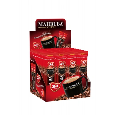 Mahbuba 3ü1 Arada Hazır Kahve 48x18gr