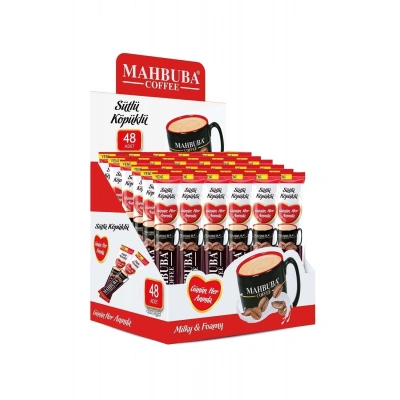 Mahbuba 3ü1 Arada Sütlü Köpüklü Hazır Kahve 48x18gr