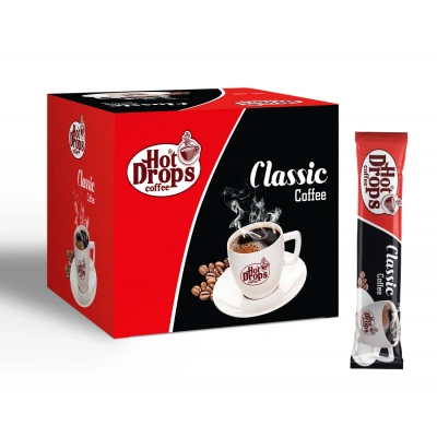HOT DROPS KLASİK KAHVE 50 ADET X 2 GR