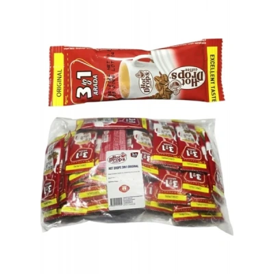 HOT DROPS 3Ü1 ARADA SEYAHAT BOY HAZIR KAHVE 40 ADET X 9 GR