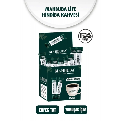 Mahbuba Hindiba Detox Form Kahvesi Glutensiz Kahve 1 Aylık - ( 60 Kullanım ) Net 120gr