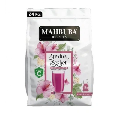 Mahbuba Anadolu Şerbeti Aromalı Soğuk Toz Içecek 24x11.2gr