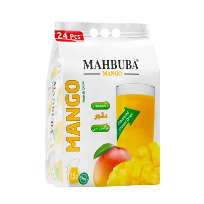 Mahbuba Mango Aromalı Soğuk Toz Içecek 24x11.2gr
