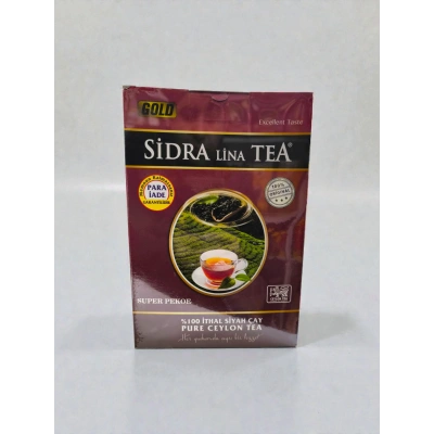SİDRA LİNA İTHAL SİYAH SAF SEYLAN ÇAY 800 GR
