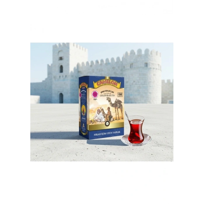 CAMELON İTHAL SİYAH SEYLAN ÇAYI MAVİ PAKET UZUN YAPRAK 800 GR