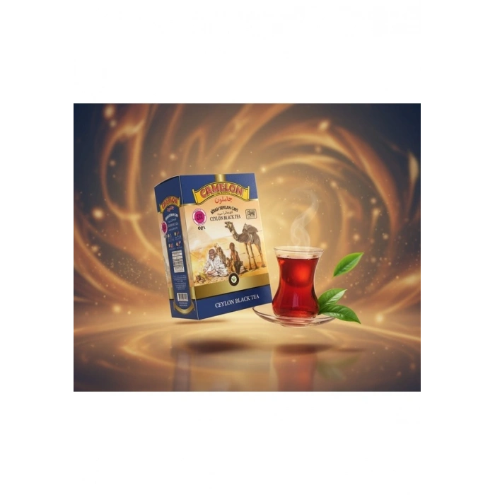 CAMELON İTHAL SİYAH SEYLAN ÇAYI MAVİ PAKET UZUN YAPRAK 800 GR