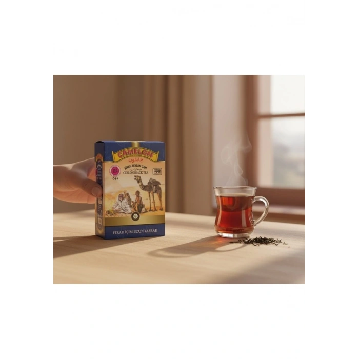 CAMELON İTHAL SİYAH SEYLAN ÇAYI MAVİ PAKET UZUN YAPRAK 800 GR