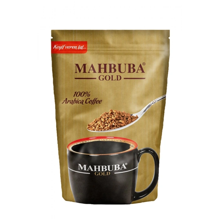 Mahbuba Çözünebilir %100 Arabica Gold Kahve Tam Kıvamında 200gr