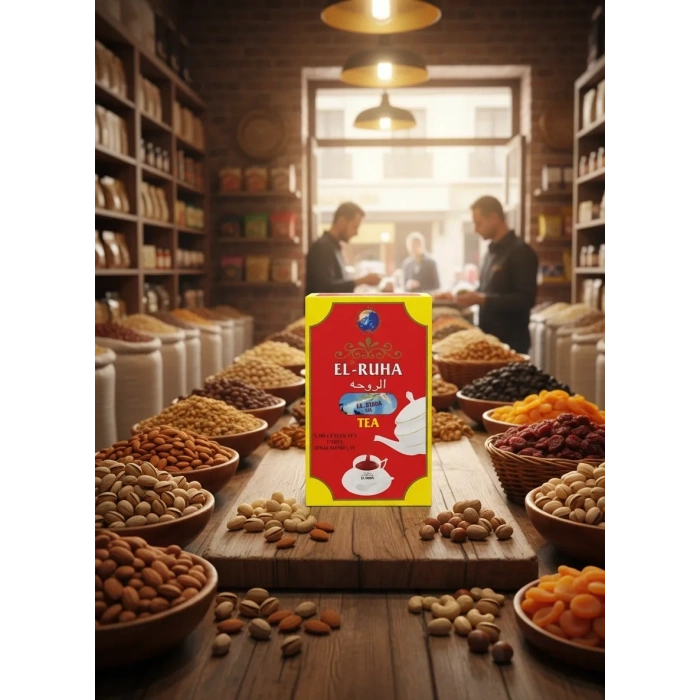 EL RUHA ÇAY CEYLON TEA İTHAL SİYAH ÇAY 800 GR