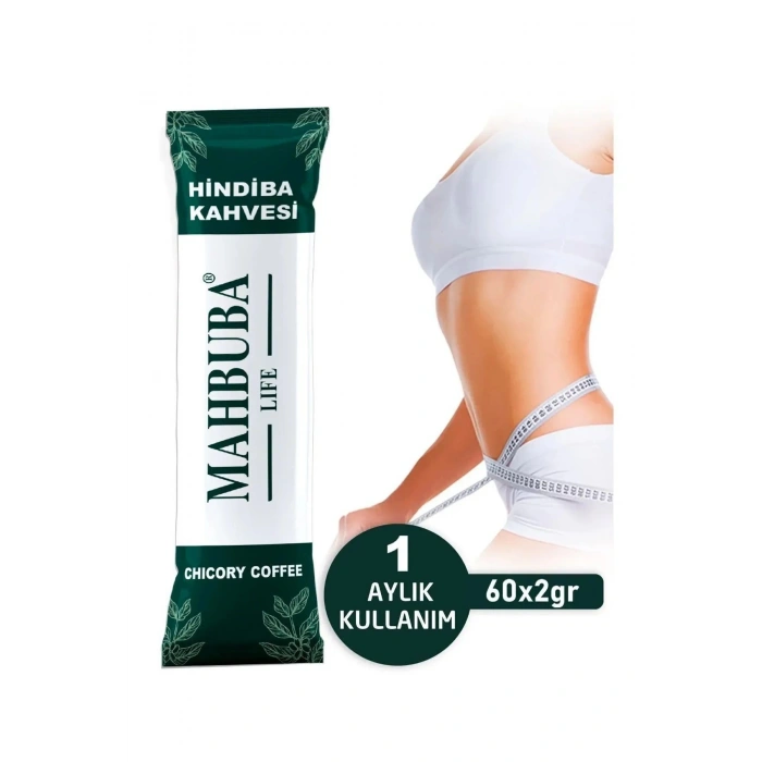 Mahbuba Hindiba Detox Form Kahvesi Glutensiz Kahve 1 Aylık - ( 60 Kullanım ) Net 120gr