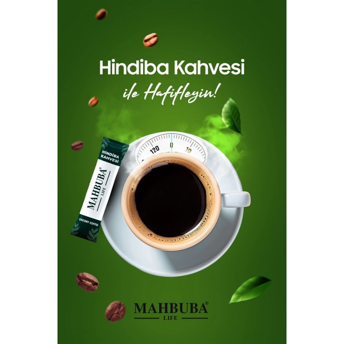 Mahbuba Hindiba Detox Form Kahvesi Glutensiz Kahve 1 Aylık - ( 60 Kullanım ) Net 120gr