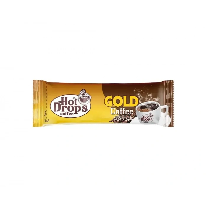 HOT DROPS Gold Kahve (100GR) 50 Adet X 2 Gr Hazır Granül Kahve