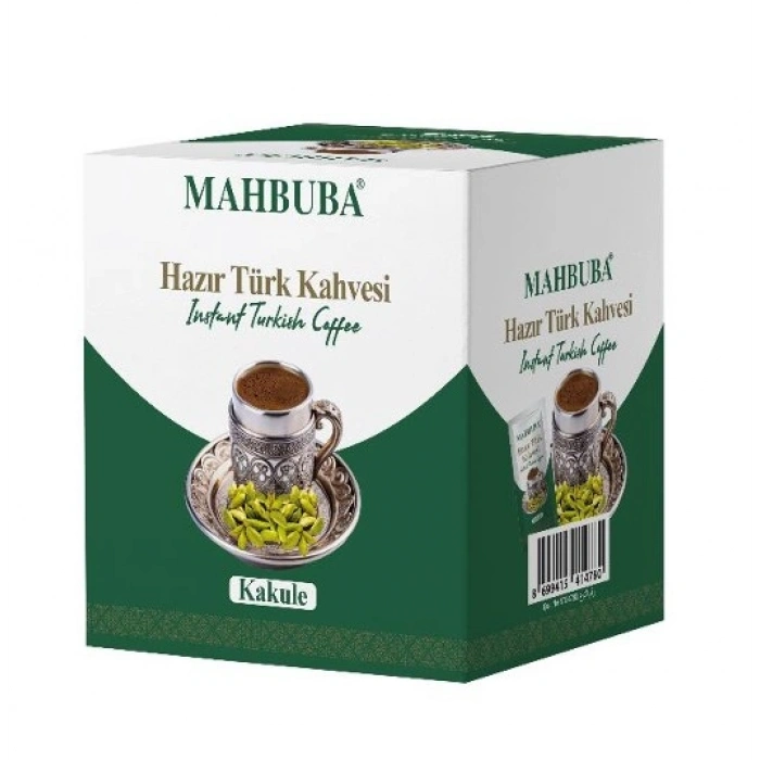 Mahbuba Kakuleli Hazır Türk Kahvesi 12*6 Gr