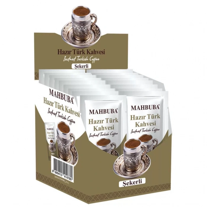 Mahbuba Şekerli Hazır Türk Kahvesi 12*9 Gr