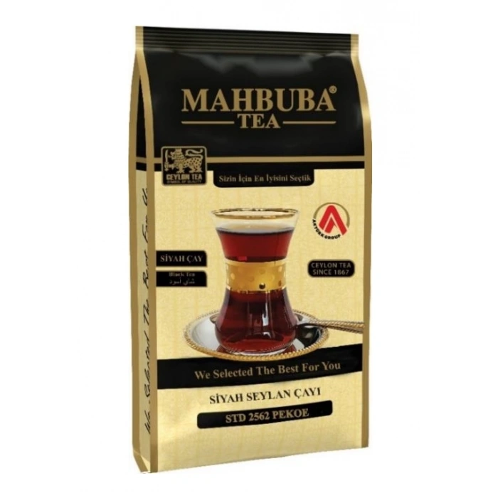 Mahbuba Std 2562 Super Pekoe Ithal Seylan Sri Lanka Ceylon Kaçak Siyah Yaprak Çayı 400 gr Poşet Ambalajlı