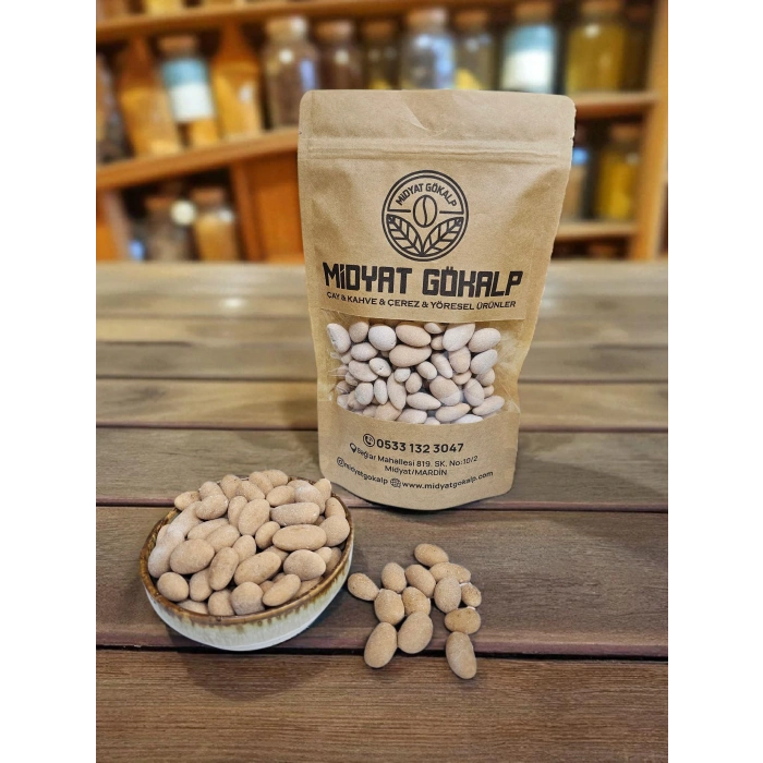 MİDYATGÖKALP MARDİN YÖRESEL TARÇINLI BADEM ŞEKERİ 500 GR