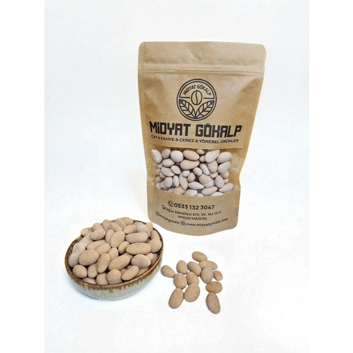 MİDYATGÖKALP MARDİN YÖRESEL TARÇINLI BADEM ŞEKERİ 500 GR