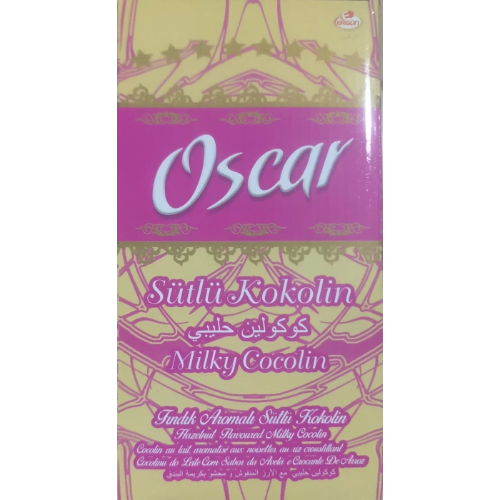 Oscar Fındık Aromalı Sütlü Kokolin Çikolatalı Şeker 1 Kg