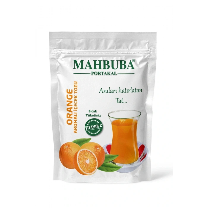 Mahbuba Portakal Aromalı Oralet Çayı İçecek Tozu 250gr