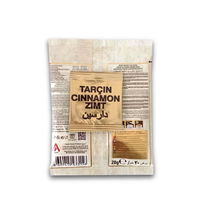 Mahbuba Salep Toz ( Sahlep ) Tarçınlı 20x20gr