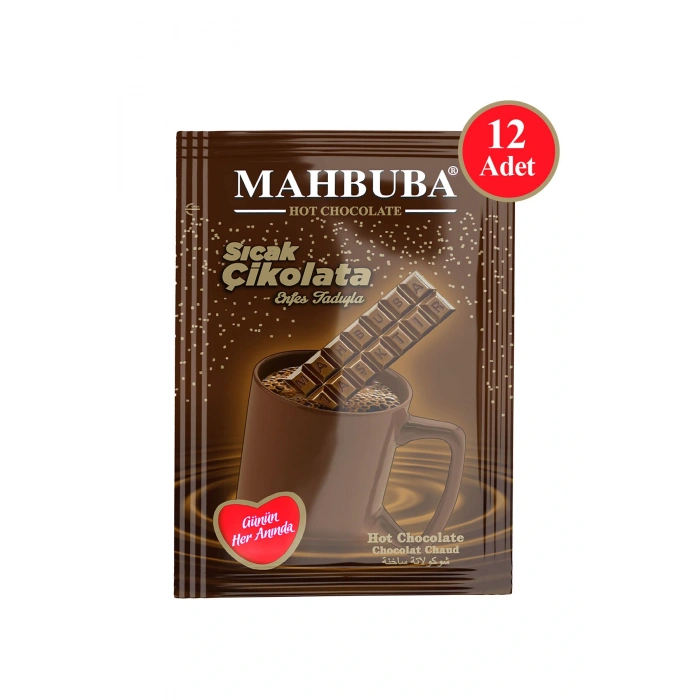 MAHBUBA SICAK ÇİKOLATA 12 ADET X 20 GR