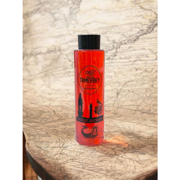 TAMERBEY KIRMIZI NAR ÇİÇEĞİ KOLONYASI CAM ŞİŞE 400 ML