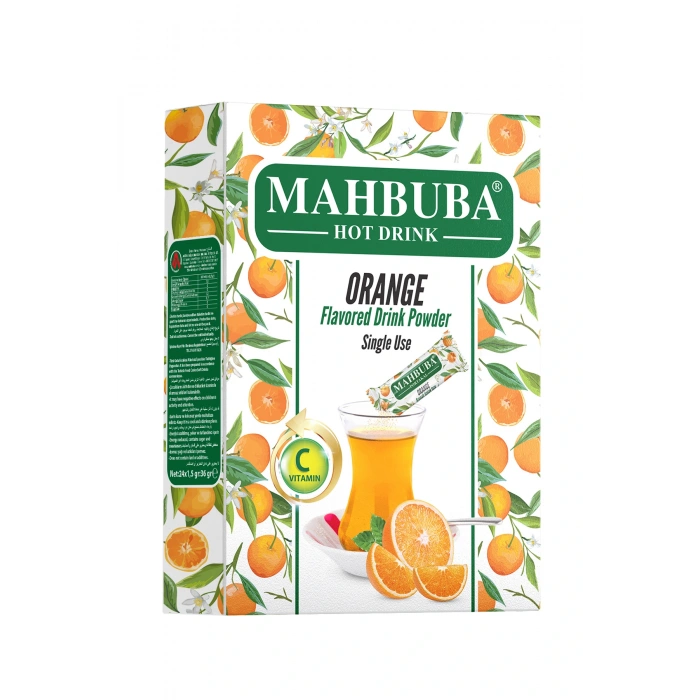 Mahbuba Tek İçimlik Portakal Aromalı Oralet Çayı 24x1,5gr