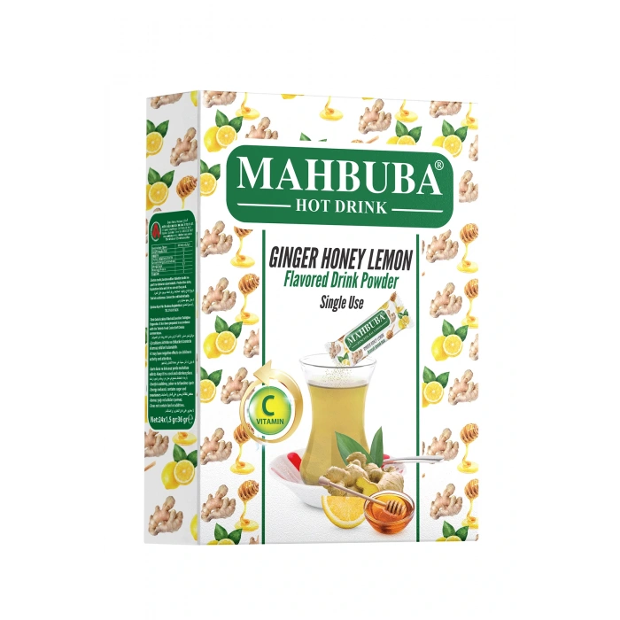 Mahbuba Tek İçimlik Zencefil Bal Limon Aromalı Oralet Çayı 24x1,5gr