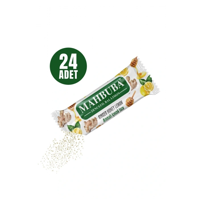 Mahbuba Tek İçimlik Zencefil Bal Limon Aromalı Oralet Çayı 24x1,5gr