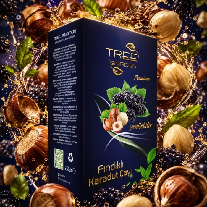 Tree Garden Yenilebilir Fındıklı Karadut Çayı 200 gr