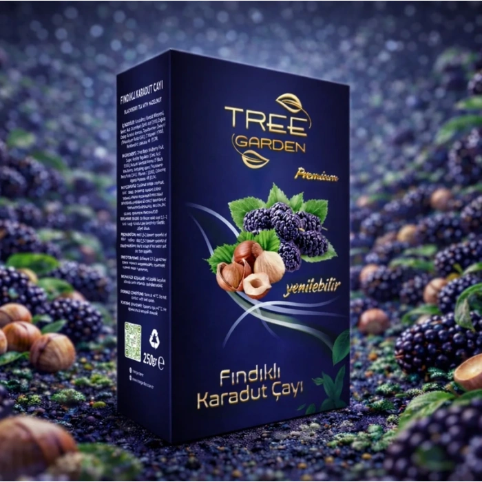 Tree Garden Yenilebilir Fındıklı Karadut Çayı 200 gr