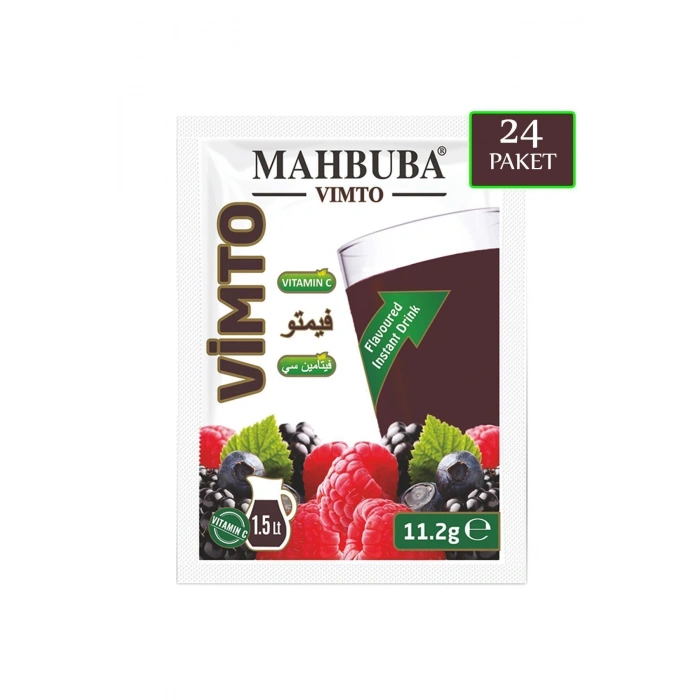 Mahbuba Vimto Orman Meyveli Aromalı Soğuk Toz Içecek 24x11.2gr