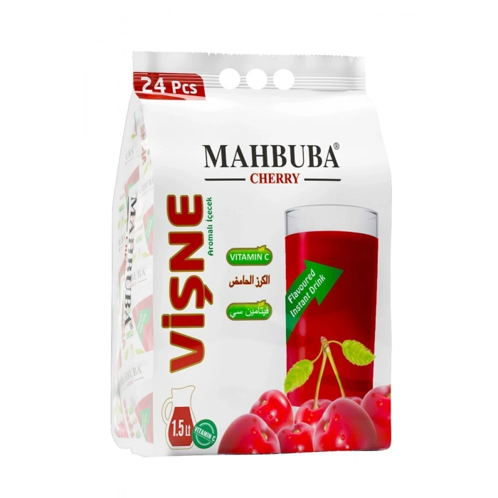Mahbuba Vişne Aromalı Soğuk Toz Içecek 24x11.2gr