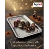 HURCİ FRAMBUAZLI, ÇİKOLATA KAPLI BADEMLİ HURMA 500 GR