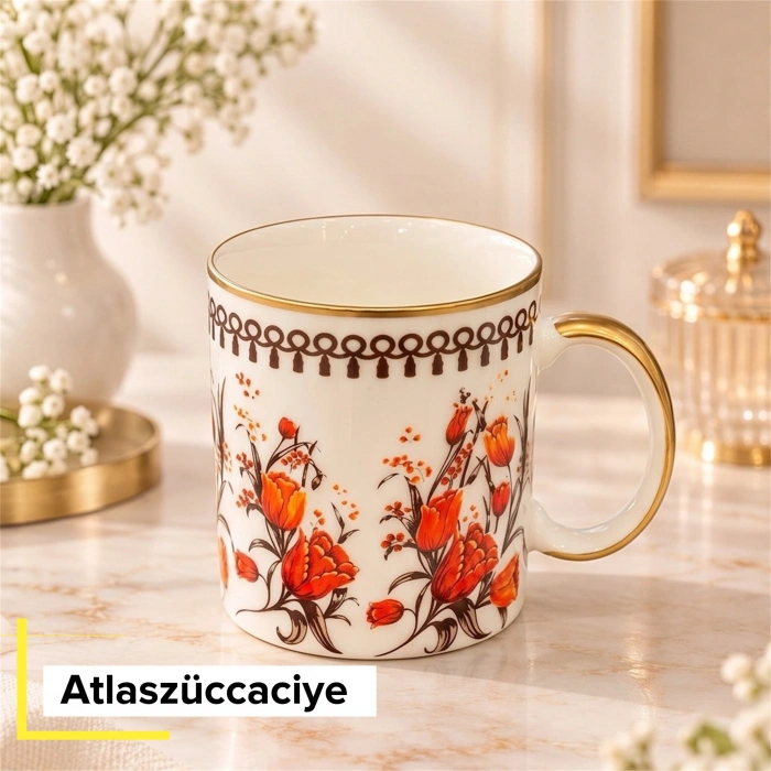 1 adet porselen kupa 400ml