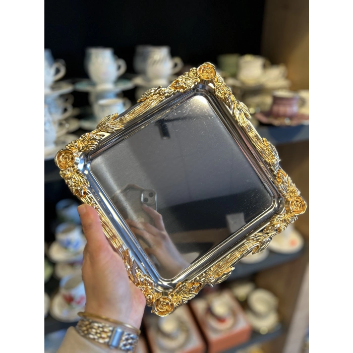 1 adet tek kişilik tepsi